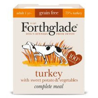 Forthglade Complete Grain free Adult Turkey & veg 395g x 18 - Pet Products R Us