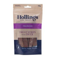 Hollings Treat Strips With Duck 100g