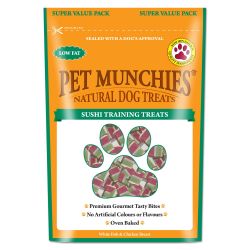 Pet Munchies Natural Sushi Training Treats Super Value Pack 150g