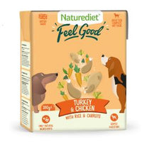 Naturediet Feel Good Turkey & Chicken 390g x 18