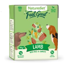 Naturediet Feel Good Lamb 390g x 18