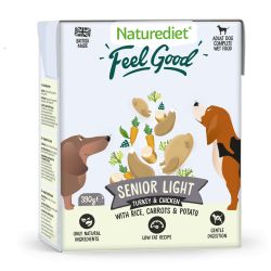 Naturediet Feel Good Senior Light 390g x 18