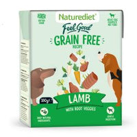 Naturediet Feel Good Grain Free Lamb 390g x 18