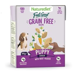 Naturediet Feel Good Grain Free Puppy 390g x 18