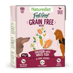 Naturediet Feel Good Grain Free Salmon 390g x 18
