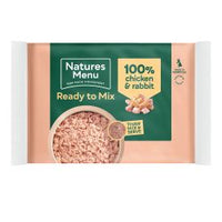 Natures Menu Chicken & Rabbit Mince 400g
