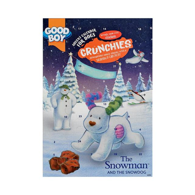 Christmas Good Boy Snowman Advent Calendar,