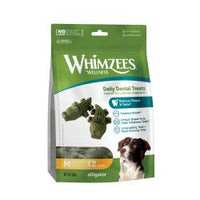
              WHIMZEES Alligator Daily Dental Dog Chew Value Bag
            