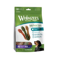 
              WHIMZEES Toothbrush Daily Dental Dog Chew Value Bag
            