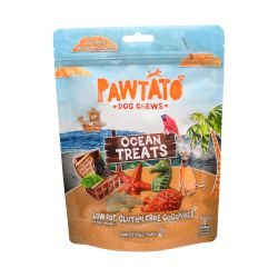 Product Details Pawtato Low Fat Gluten Free Ocean Treats Small 140g