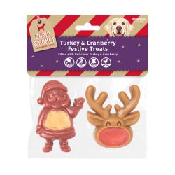Rosewood Turkey & Cranberry Festive Treats 100g