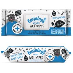 Bugalugs Bio-degradable Wrinkle Wipes 80 Pack