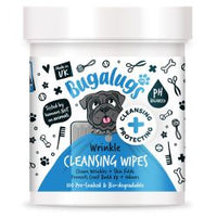 Bugalugs Dog Wrinkle Wipe Pads 100