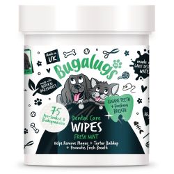 Bugalugs Dental Care Wipes 75