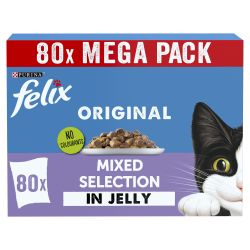 Felix Mixed Selection Original In Jelly 85g x 80
