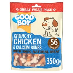 Good Boy Crunchy Chicken & Calcium Bones 350g
