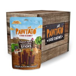 Pawtato Peanut, Apple Cinnamon Sticks 120g
