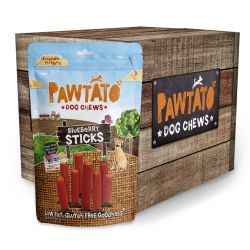 Pawtato Blueberry Sticks 120g