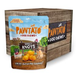 Pawtato Low Fat Gluten Free Knots Small 150g