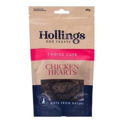 Hollings Chicken Hearts 60g