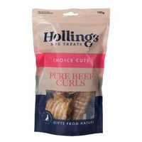 Hollings Choice Cuts Pure Beef Curls 100g