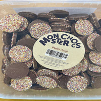 Monster Chocs Disc Plain Chocolate 1kg