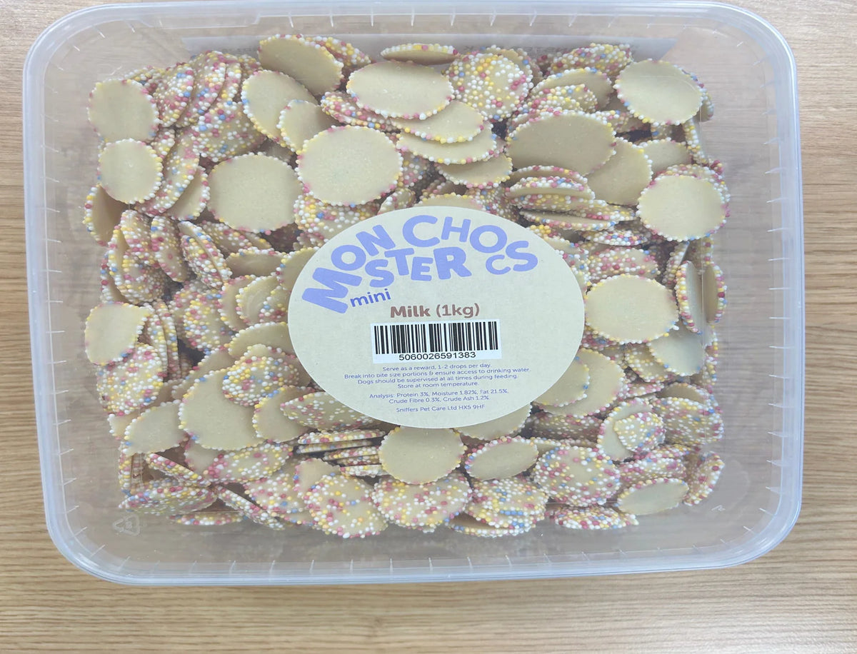 Monster Mini Disc Milk 1kg| Pet Products R Us