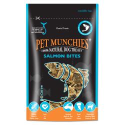 Pet Munchies 100% Natural Salmon Bites 90g - Pet Products R Us