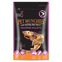 Pet Munchies 100% Natural Salmon Fillets 90g - Pet Products R Us