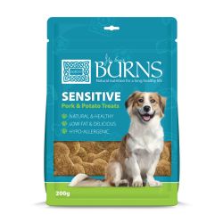 Burns Treat Sensitive Pork 200g - Pet Products R Us