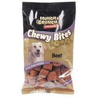 Munch & Crunch Chewy Bites Beef 200g - Pet Products R Us