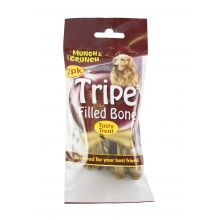 Munch & Crunch Filled Bone Tripe 2pk - Pet Products R Us