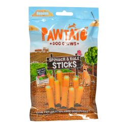 Benevo Pawtato Spinach & Kale Sticks 120g - Pet Products R Us