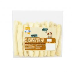 Good Boy Chicken Rolls Bumper Pack 340g - Pet Products R Us