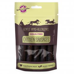 Hypo Grain Free Chicken Sausages 100g - Pet Products R Us