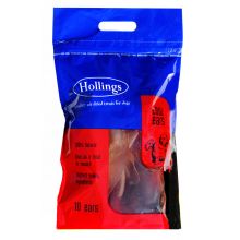 Hollings Cows Ears Carry Bag 10 Pack - Pet Products R Us