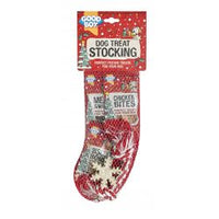Good Boy Dog Treat Stocking