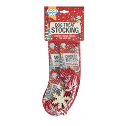 Good Boy Dog Treat Stocking