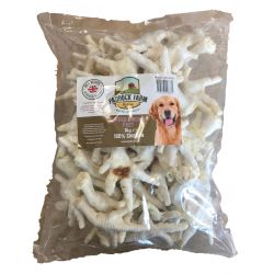 Antos Puff Chicken Feet 1kg - Pet Products R Us