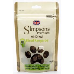 Simpsons Treat Kangaroo 100g - Pet Products R Us