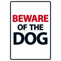 Beware Of The Dog Sign - Pet Products R Us