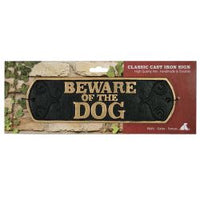 Beware Of The Dog Cast Iron - Pet Products R Us