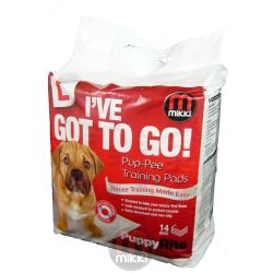 Mikki Pup-pee Pads 14 Pack - Pet Products R Us