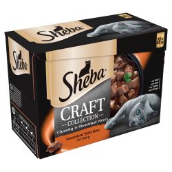 Sheba Pouch Craft Poultry 12 pack x 85g - Pet Products R Us