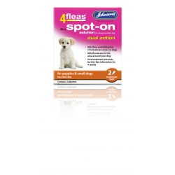 4fleas Spot On Puppy 2 treatment - Pet Products R Us