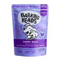 Barking Heads Puppy Days Pouch 300g x 10 - Pet Products R Us