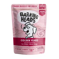 Barking Heads Golden Years 10 X 300g Pouches - Pet Products R Us