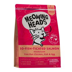 Meowing Heads So-fish-ticated Salmon 4kg - Pet Products R Us