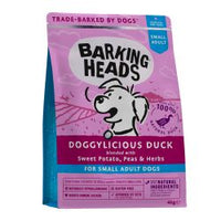 Barking Heads Small Breed Doggylicious Duck 4kg - Pet Products R Us