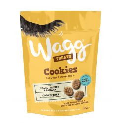 Wagg Cookie Peanut & Banana 125g x 7 - Pet Products R Us